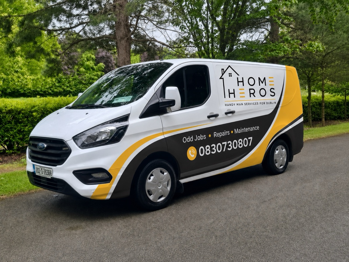 Home Heros branded van